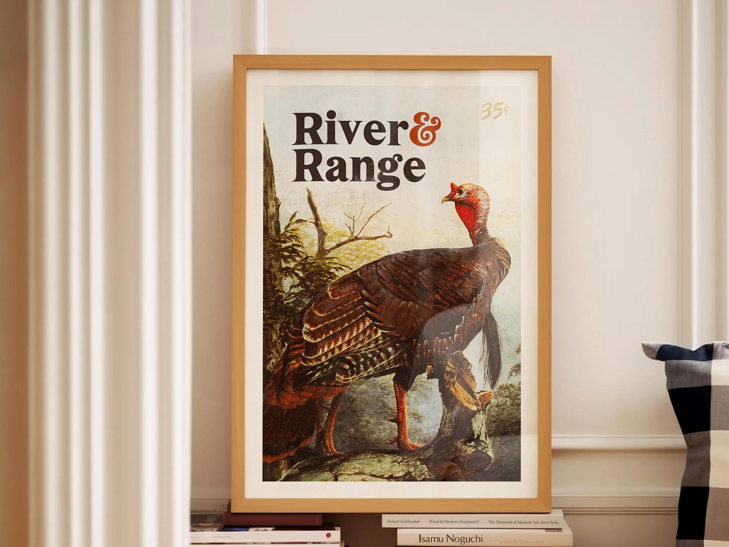 Turkey Hunting Wild Turkey Canvas Print - River & Range Hunting Scene Great Gift for Men, Hunters & Outdoor Lovers
