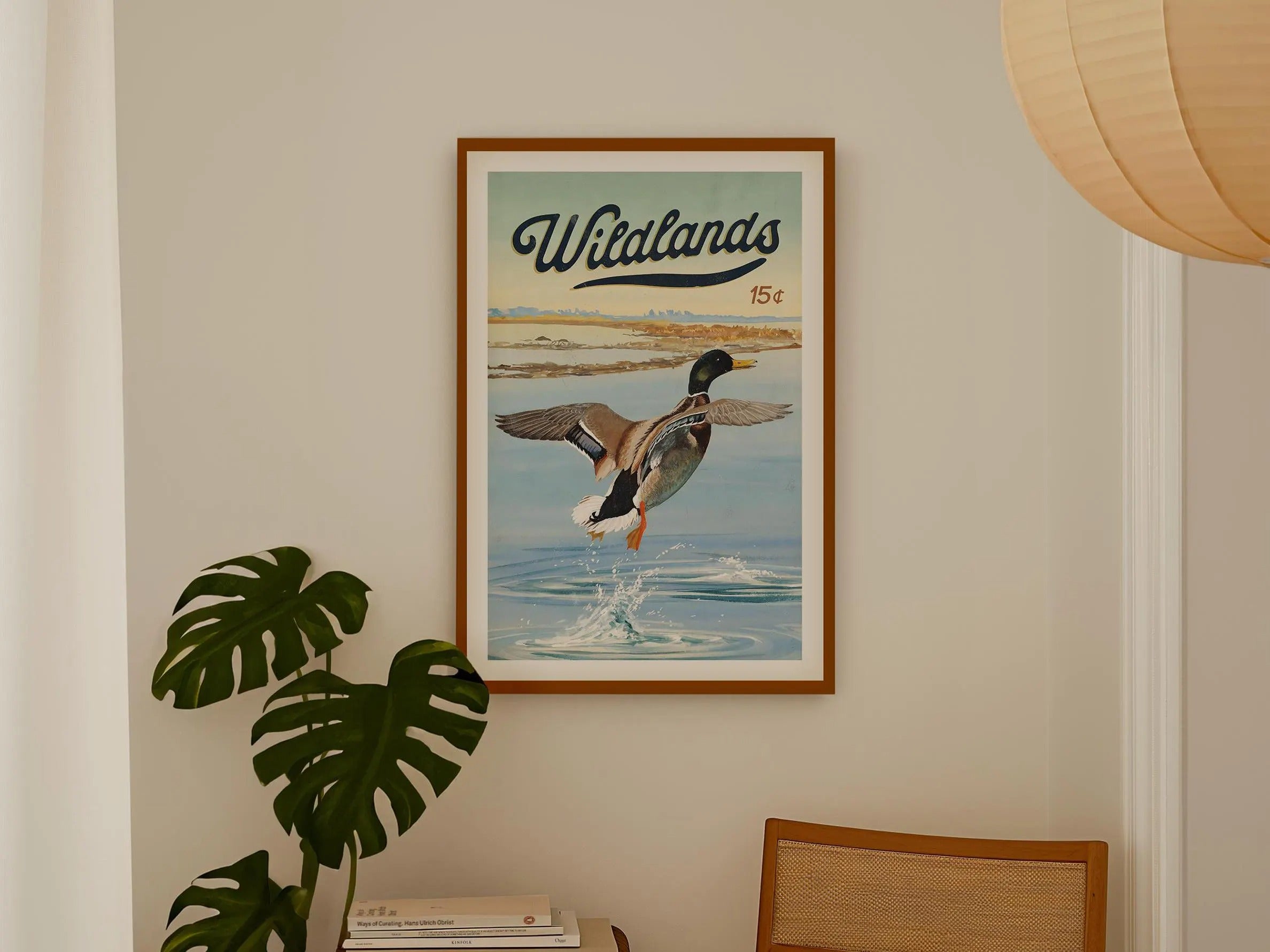 Mallard Duck Wildlands Canvas Print - Waterfowl Hunting Poster Ideal Gift for Men, Hunters & Outdoorsmen