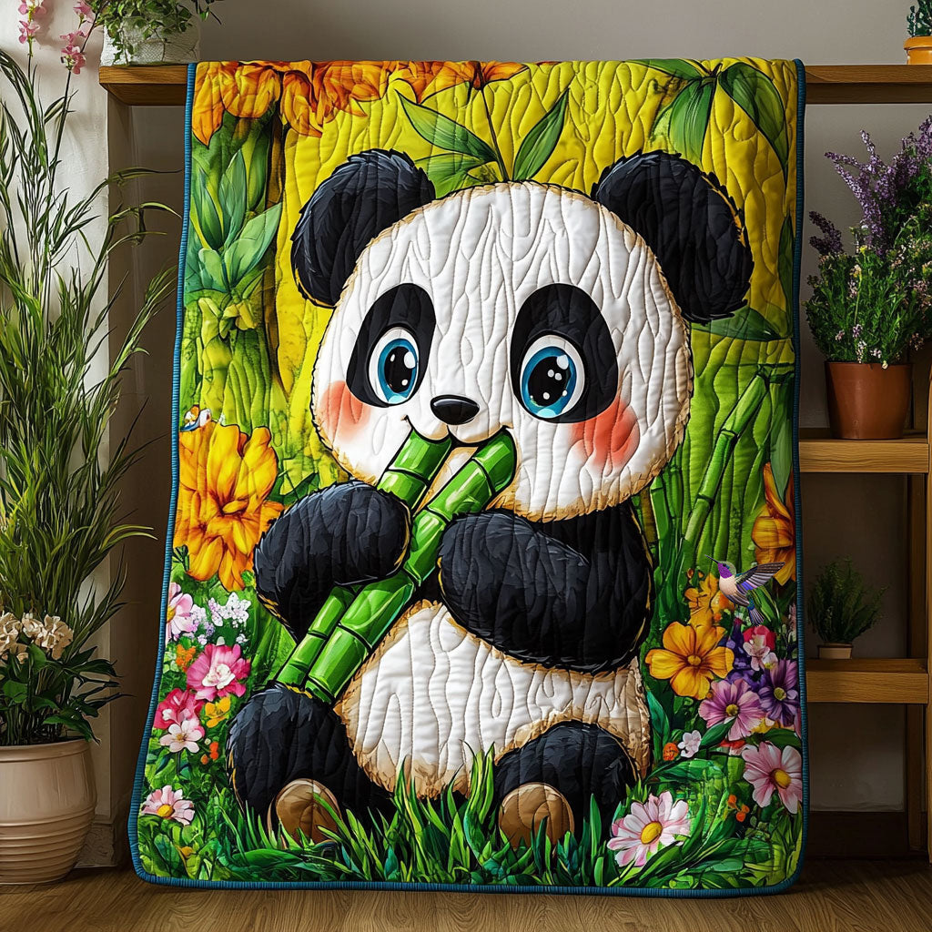 Panda Woodland Comfort Quilt Blanket