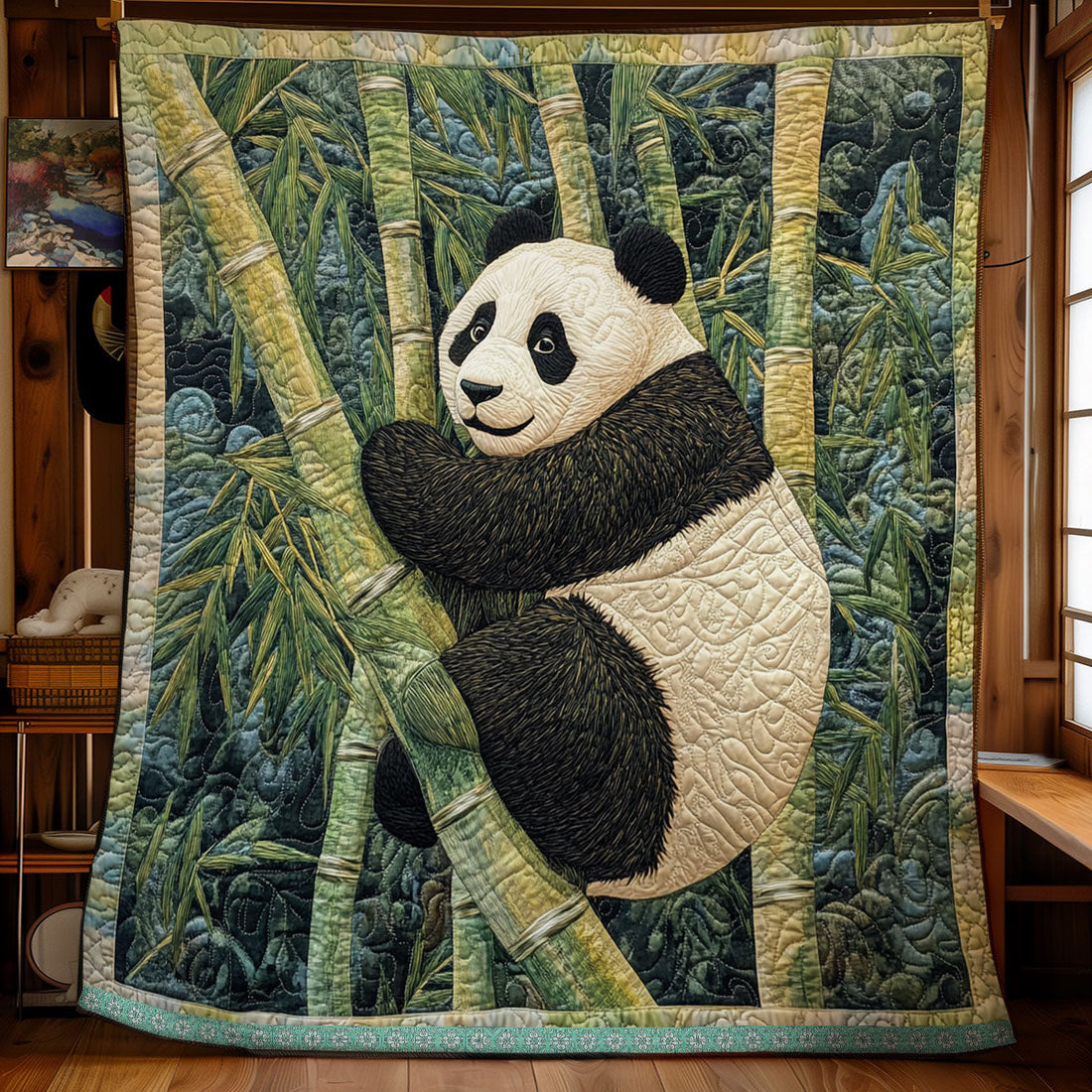 Panda Bamboo Quilt Blanket