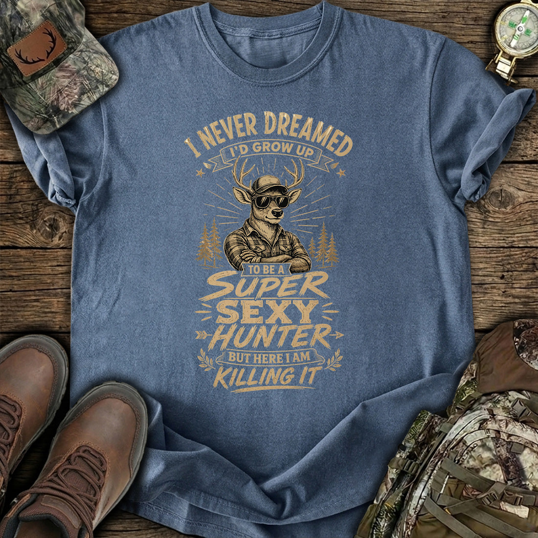 Sexy Hunter Deer Funny T-Shirt