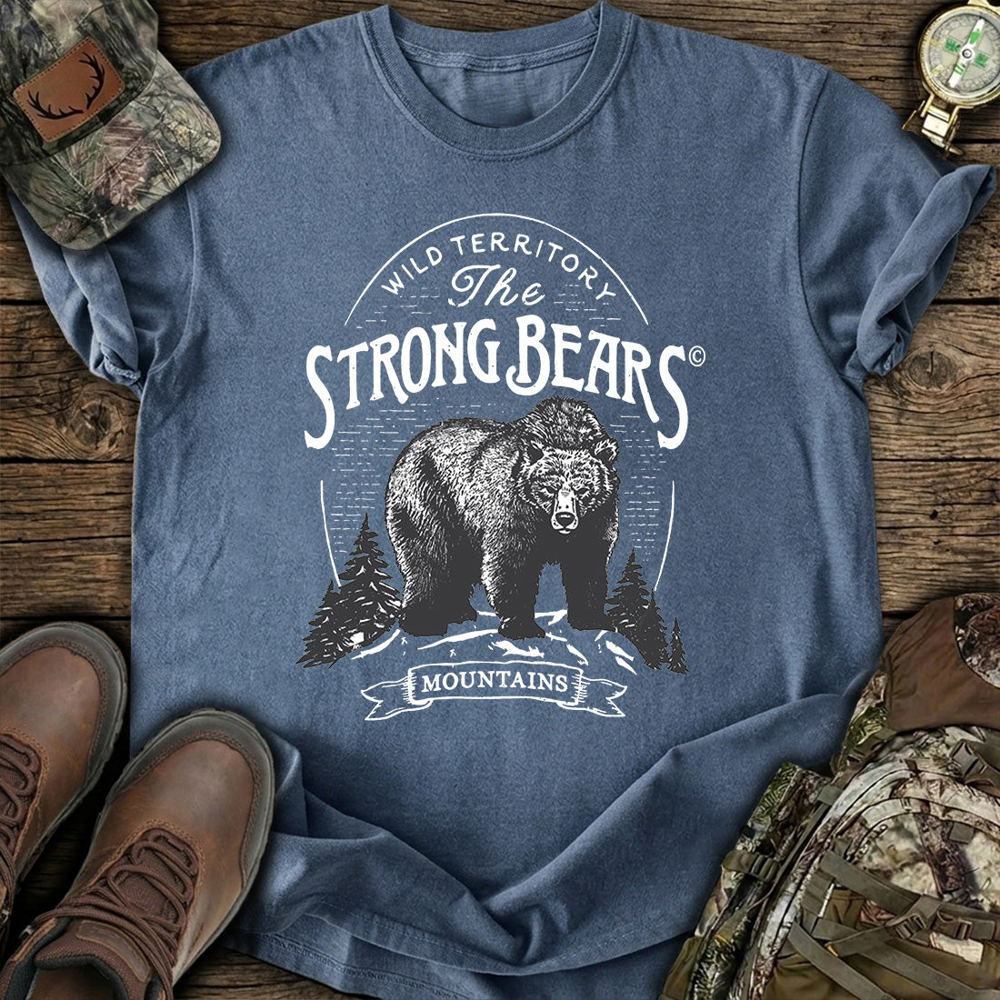 Wildlife Bear Forest T-Shirt