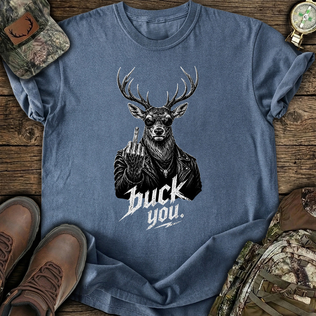 Buck You Deer Funny T-Shirt