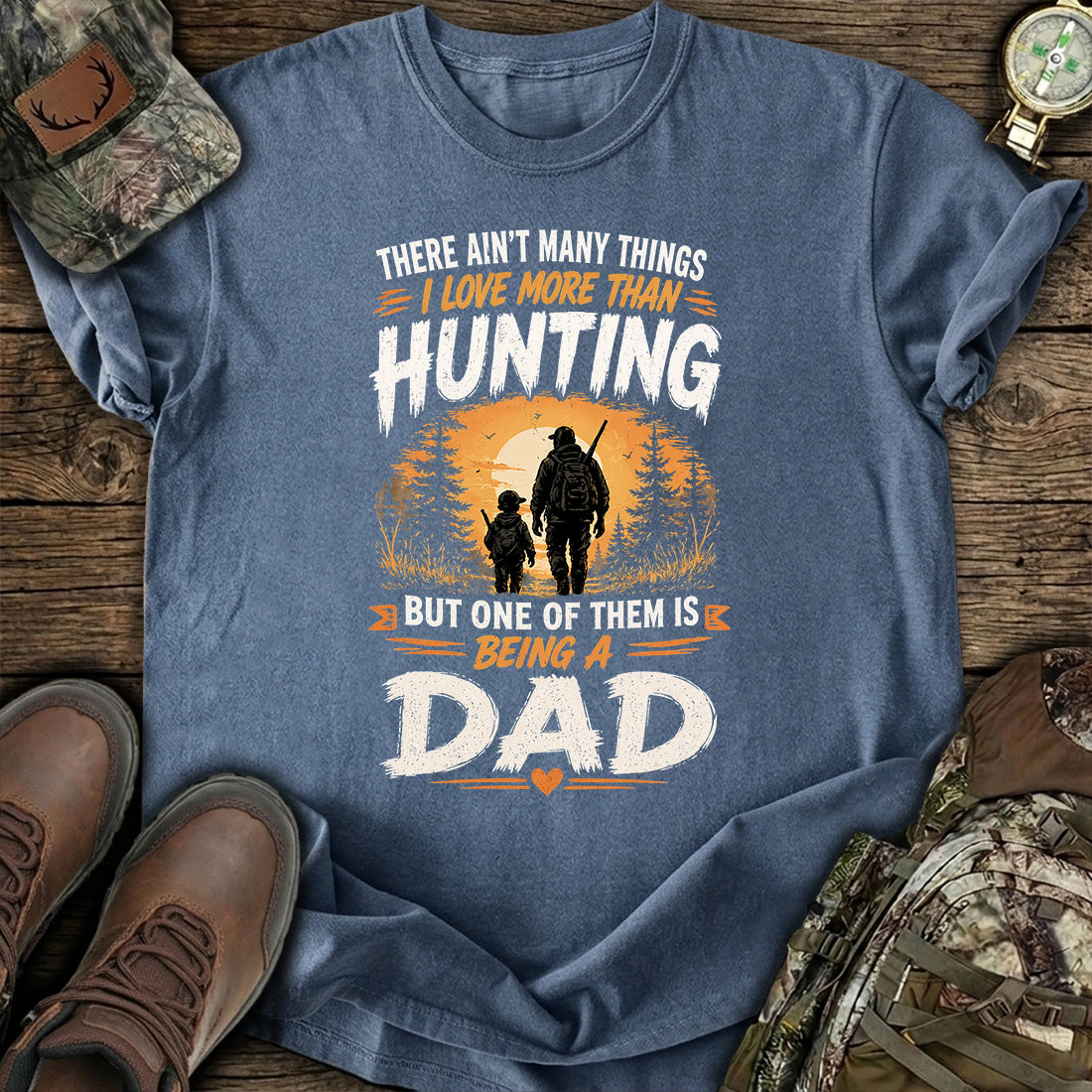 Hunting Dad Love T-Shirt