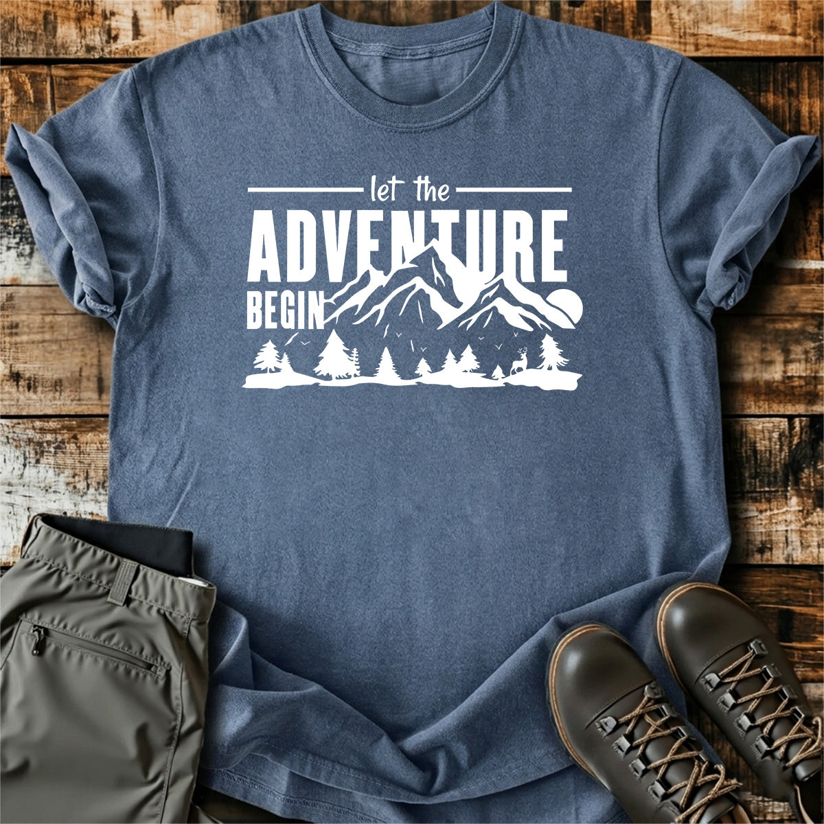 Let The Adventure Begin T-Shirt
