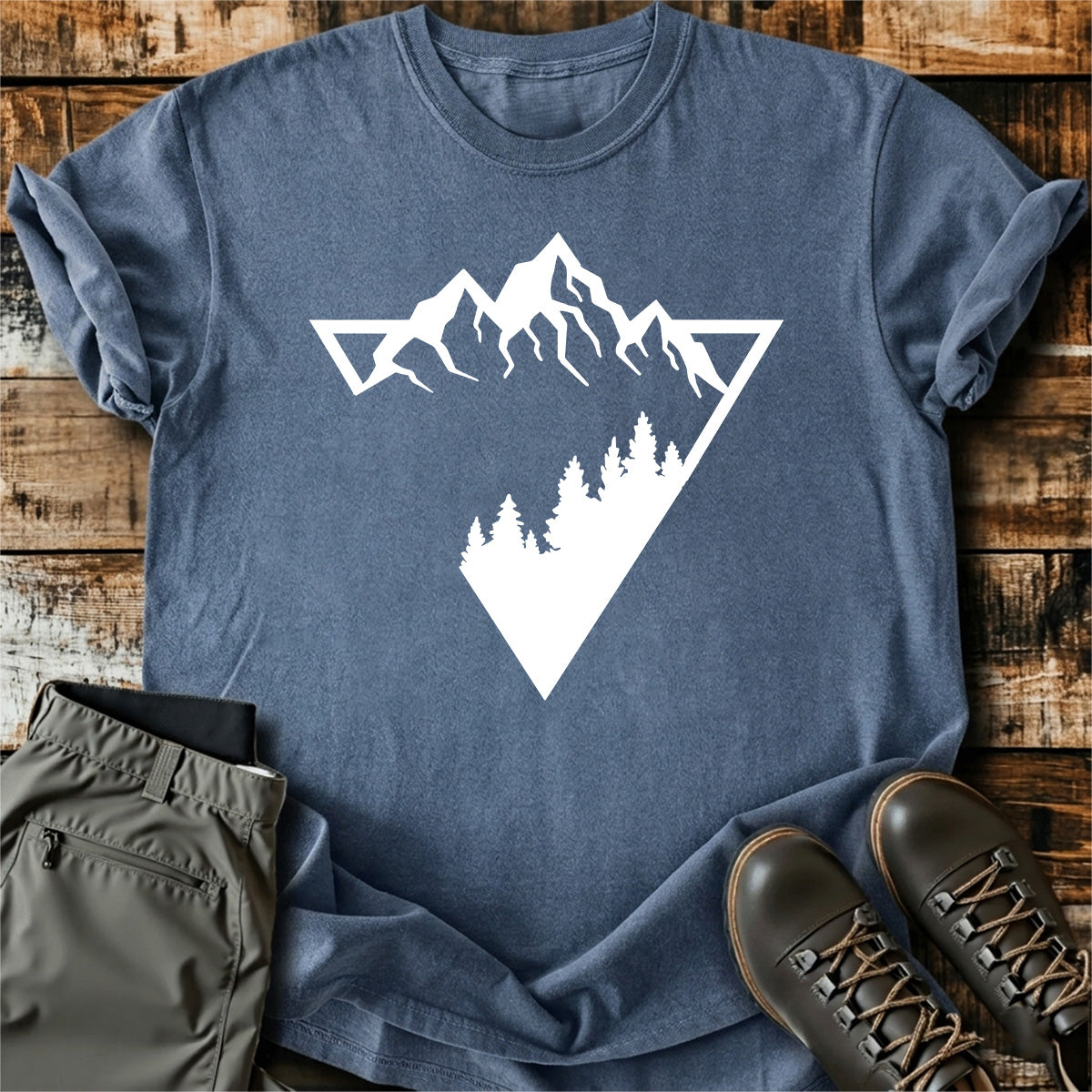 Mountain Forest Graphic T-Shirt