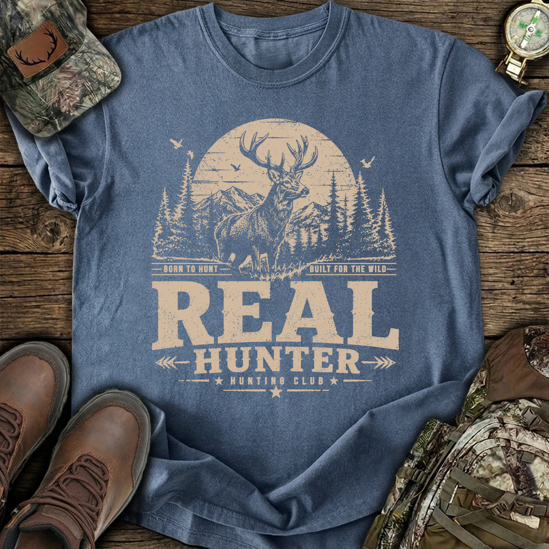 Real Hunter Deer T-Shirt