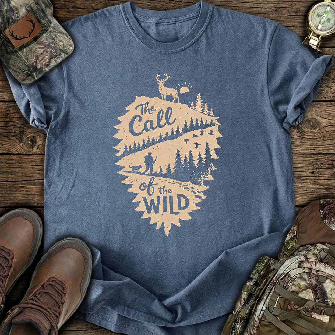 The Call Of The Wild Hunting T-Shirt