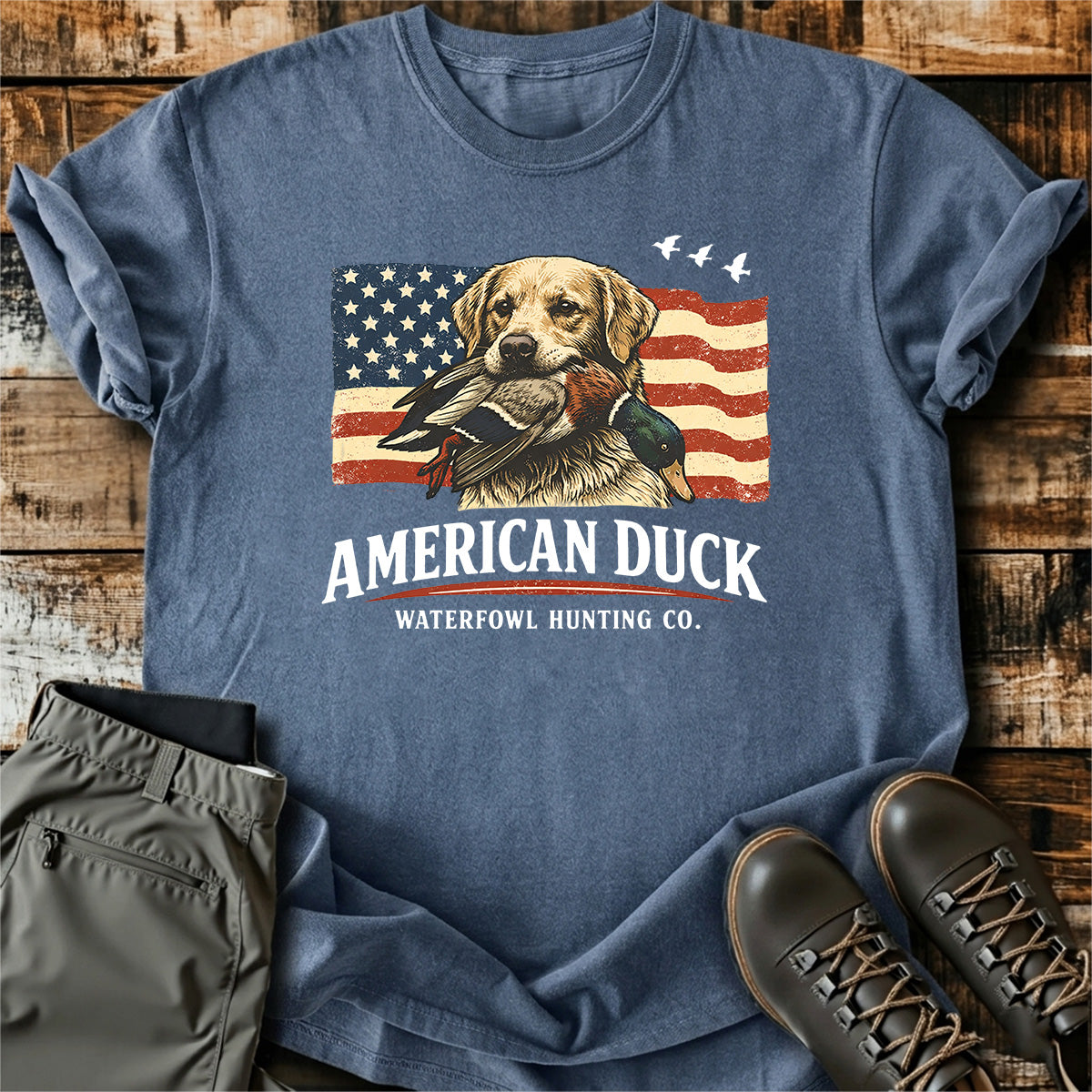 Waterfowl Hunting Dog T-Shirt