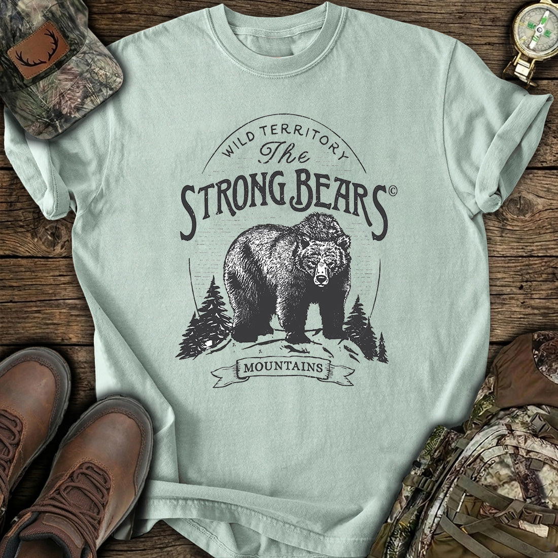 Wildlife Bear Forest T-Shirt