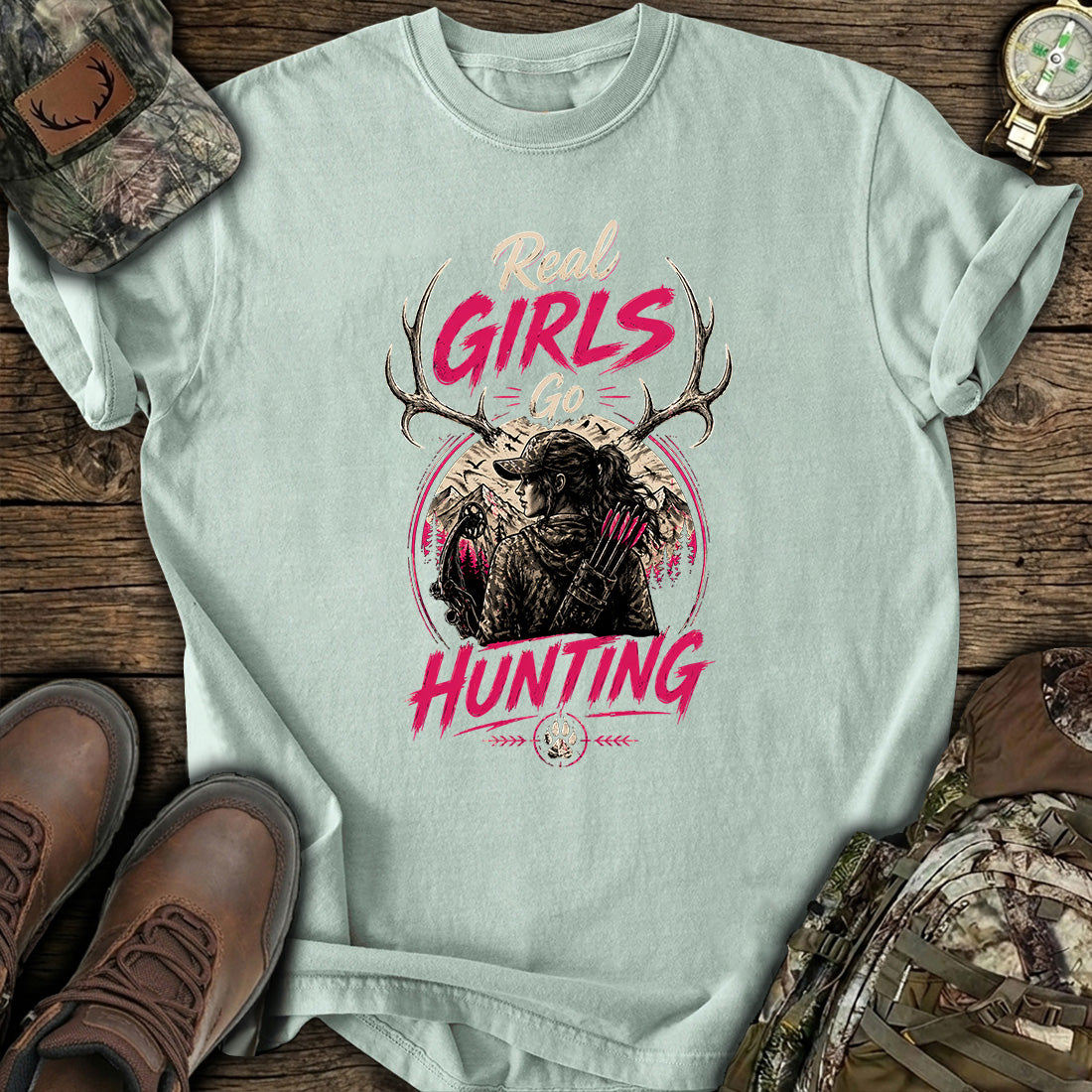 Real Girls Go Hunting T-Shirt