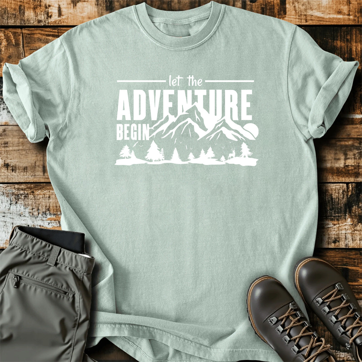 Let The Adventure Begin T-Shirt