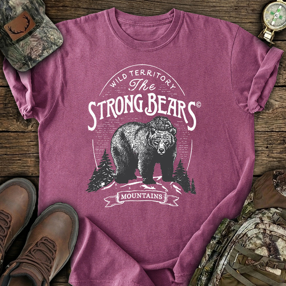 Wildlife Bear Forest T-Shirt