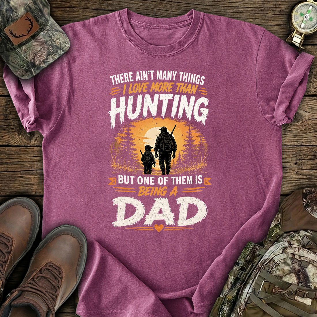 Hunting Dad Love T-Shirt