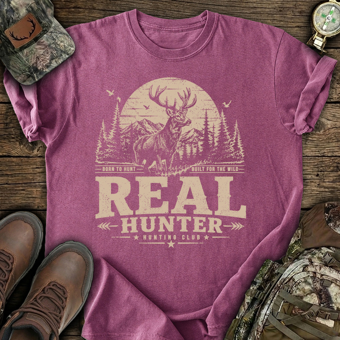 Real Hunter Deer T-Shirt