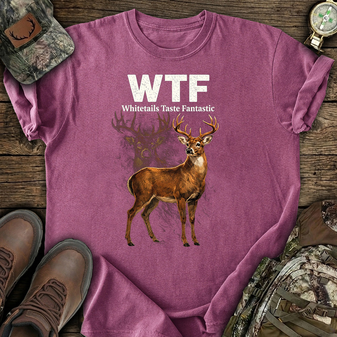 Whitetail Deer Funny Hunting T-Shirt