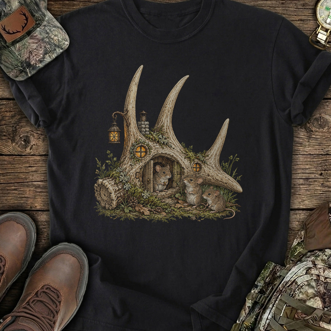 Antler Hollow T-Shirt