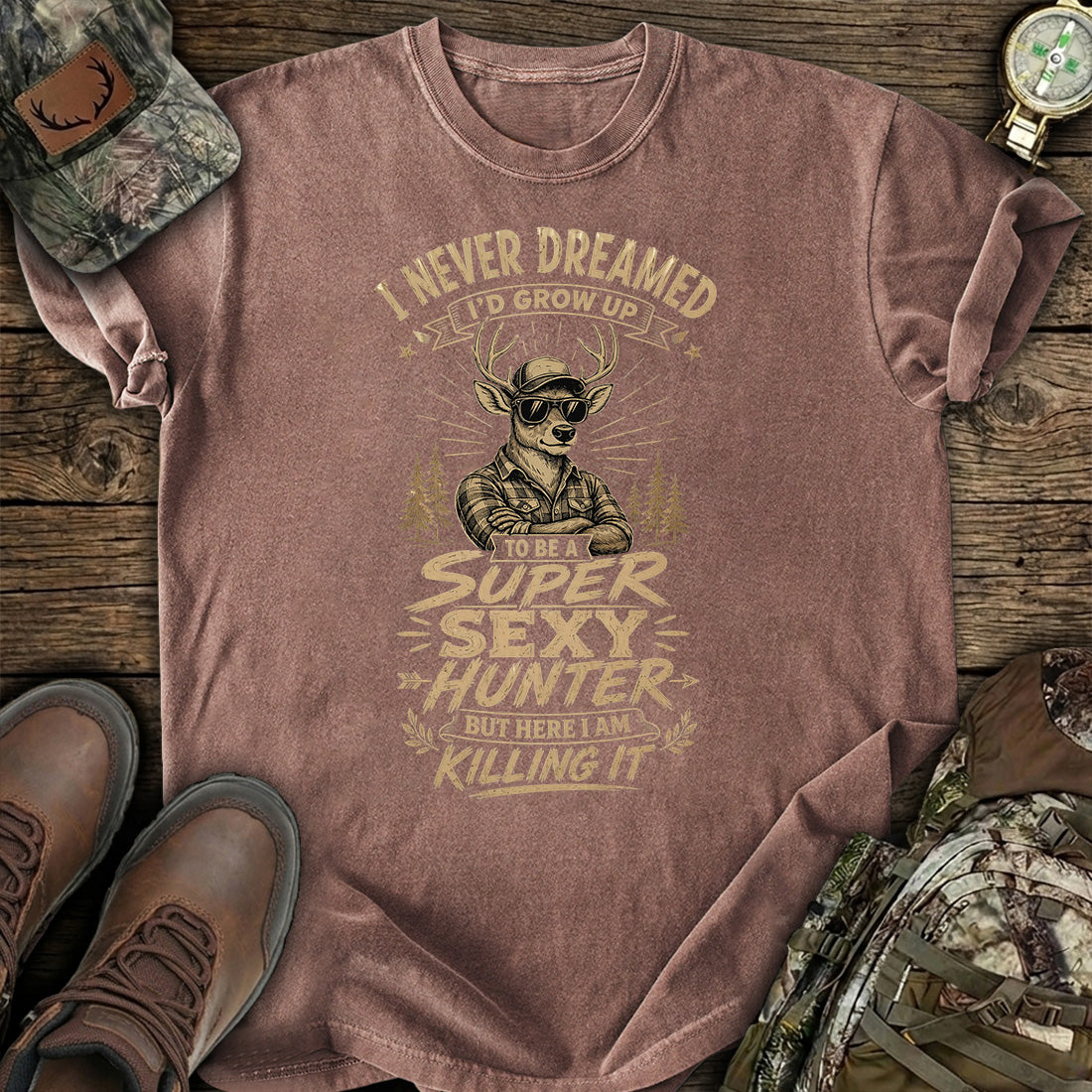 Sexy Hunter Deer Funny T-Shirt