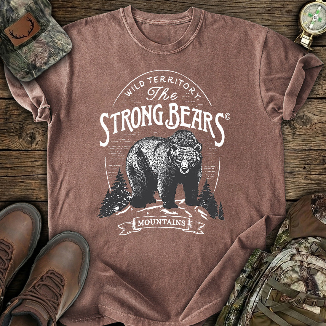 Wildlife Bear Forest T-Shirt