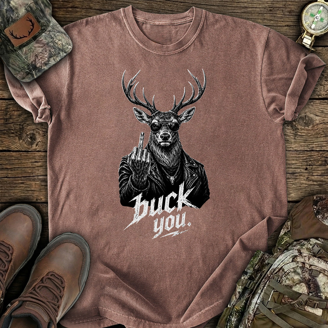 Buck You Deer Funny T-Shirt