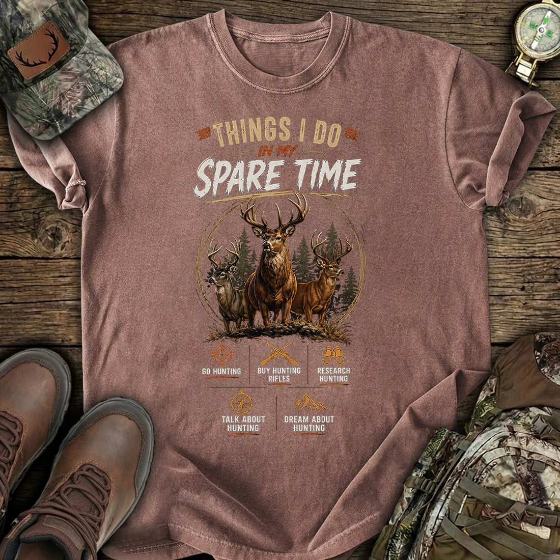 Hunting Dad Love T-Shirt