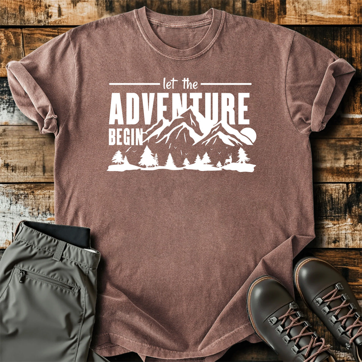 Let The Adventure Begin T-Shirt