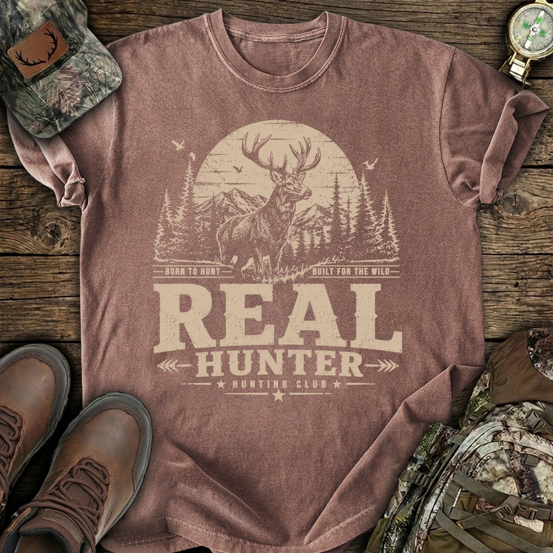 Real Hunter Deer T-Shirt