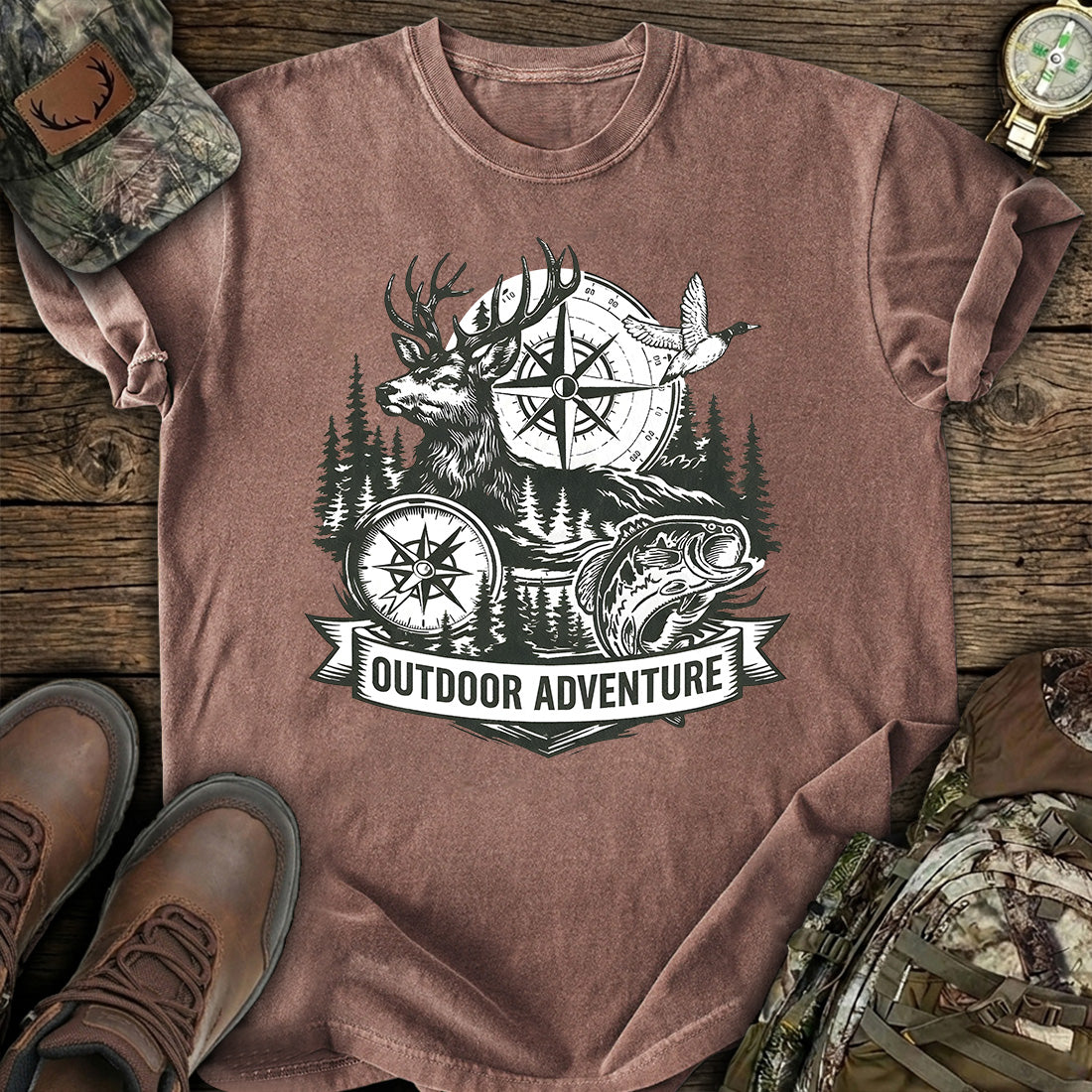 Outdoor Adventure Hunting T-Shirt