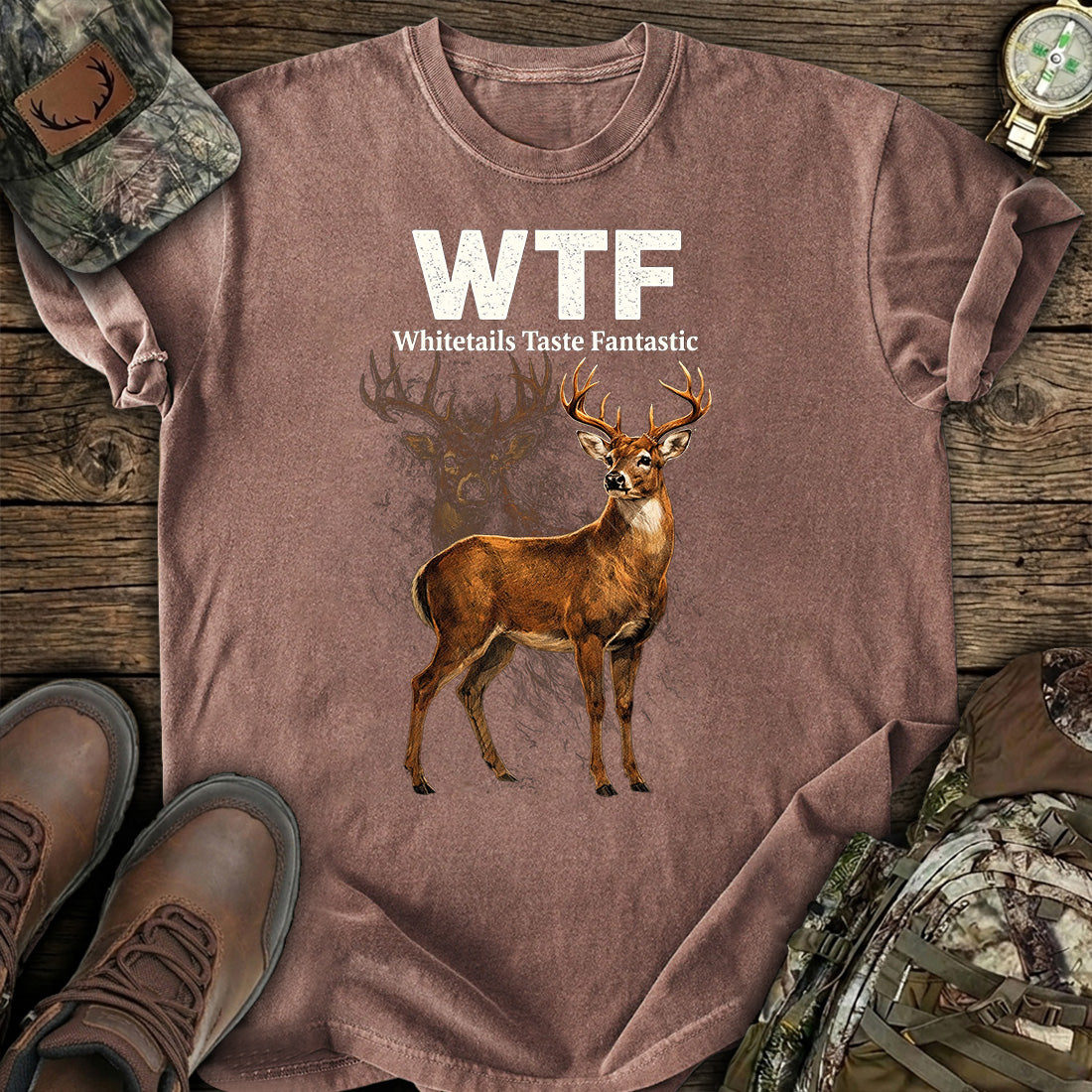 Whitetail Deer Funny Hunting T-Shirt