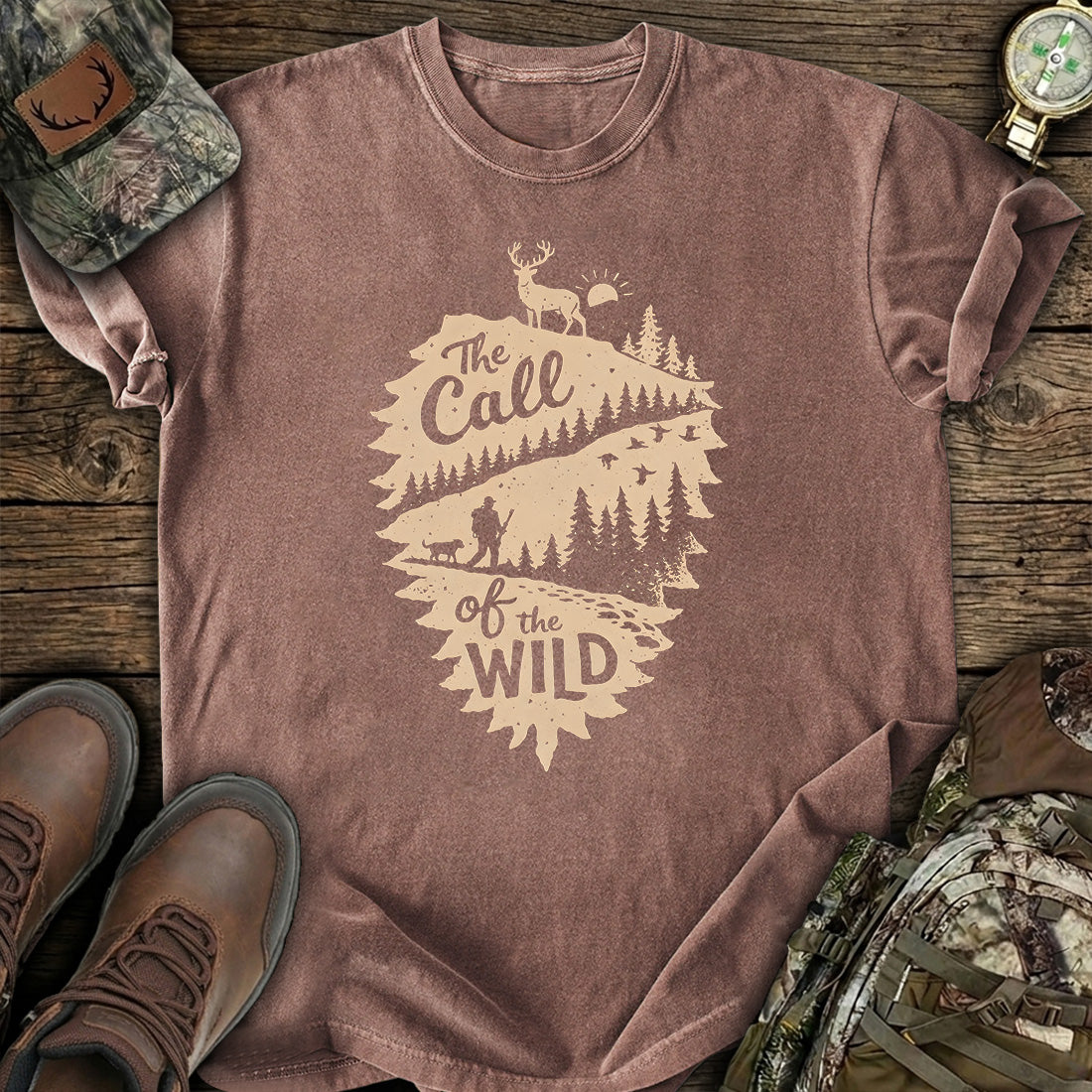 The Call Of The Wild Hunting T-Shirt