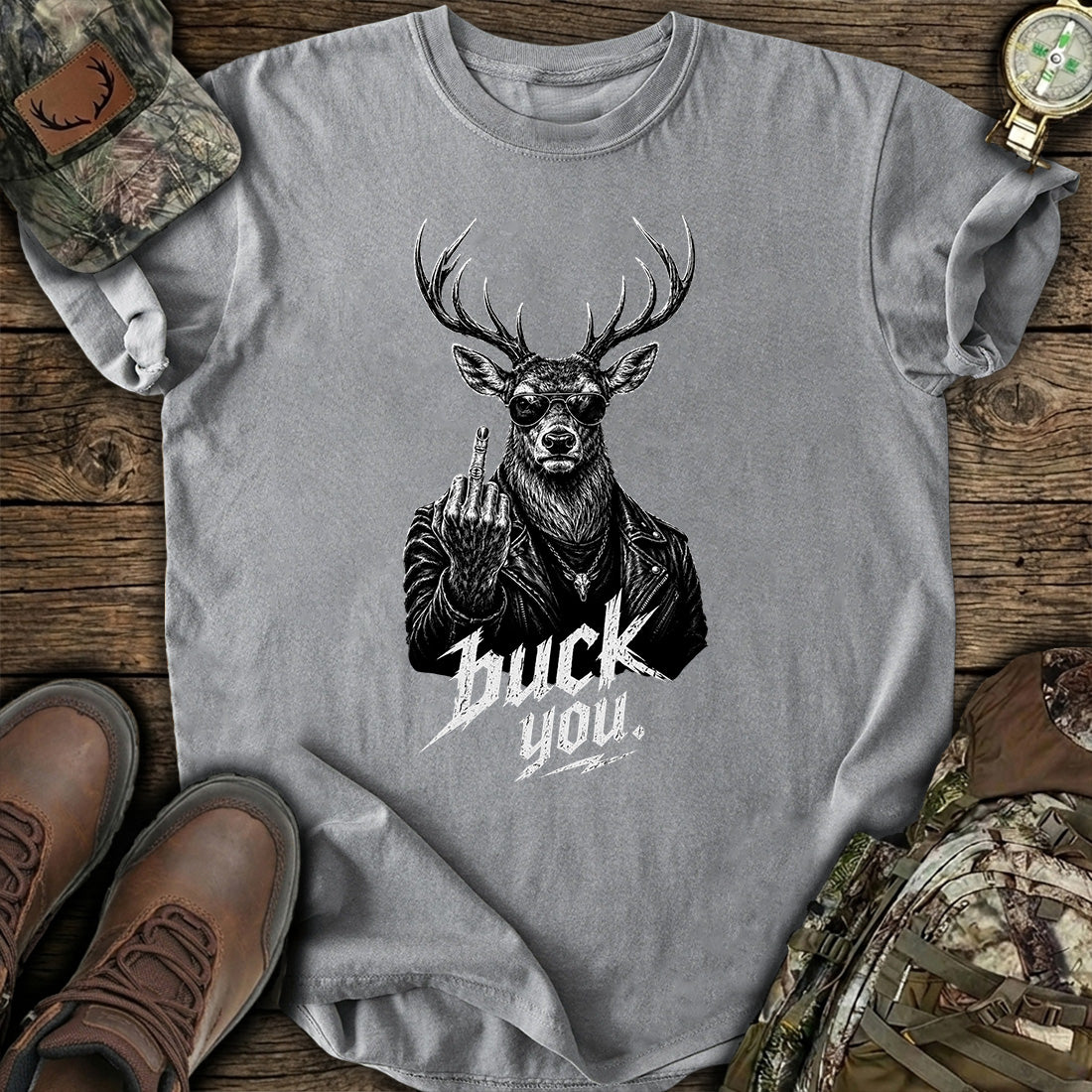 Buck You Deer Funny T-Shirt