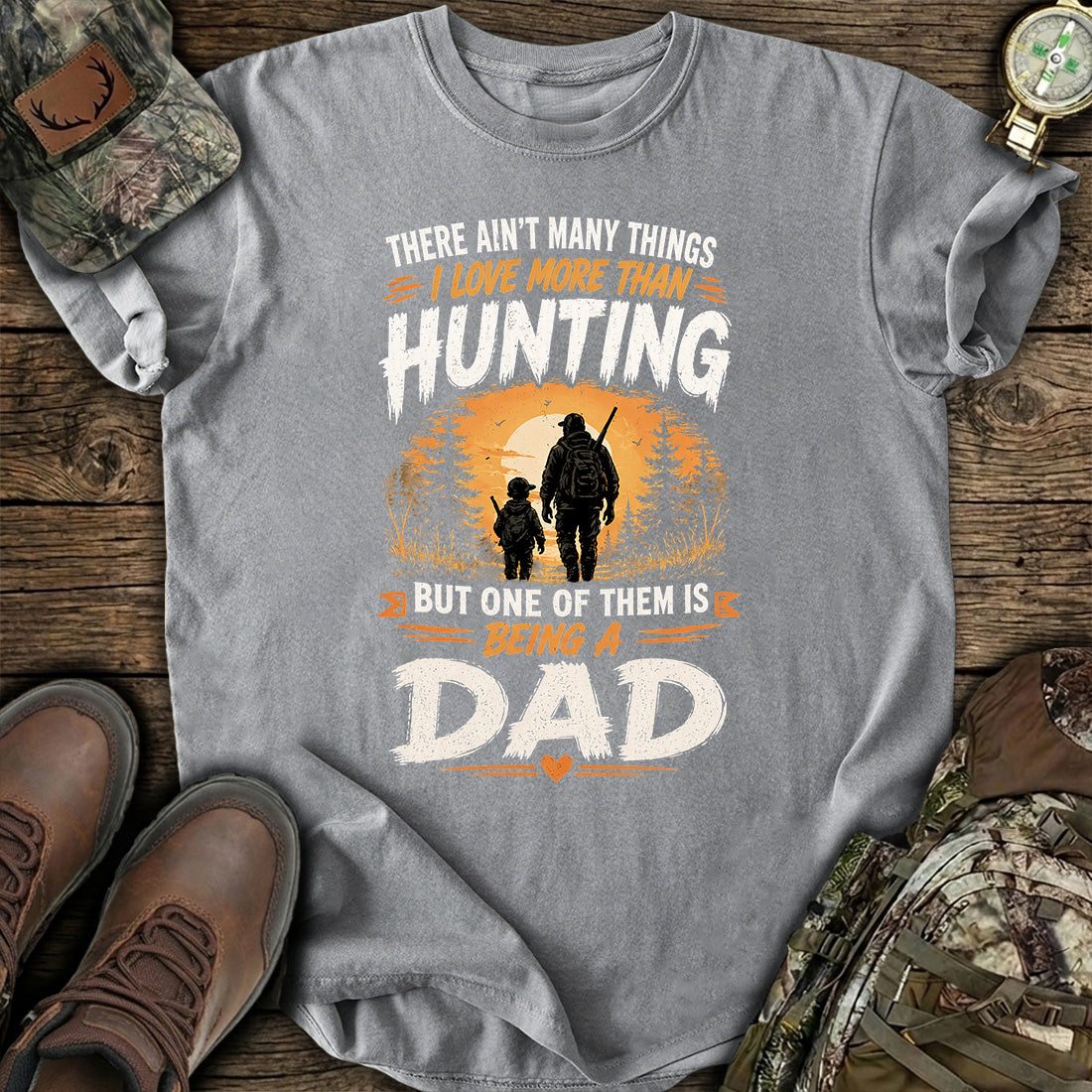 Hunting Dad Love T-Shirt