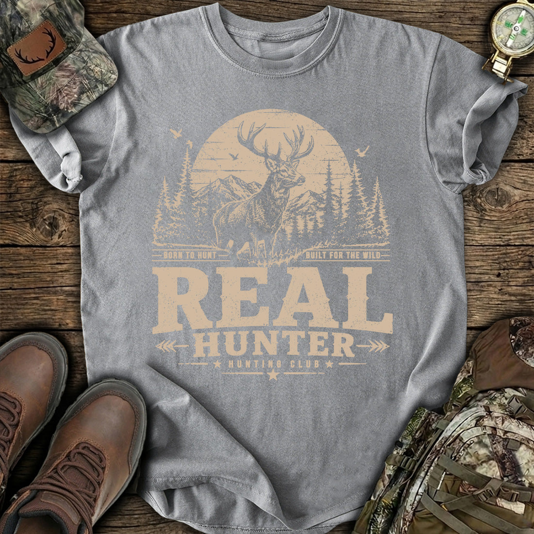 Real Hunter Deer T-Shirt