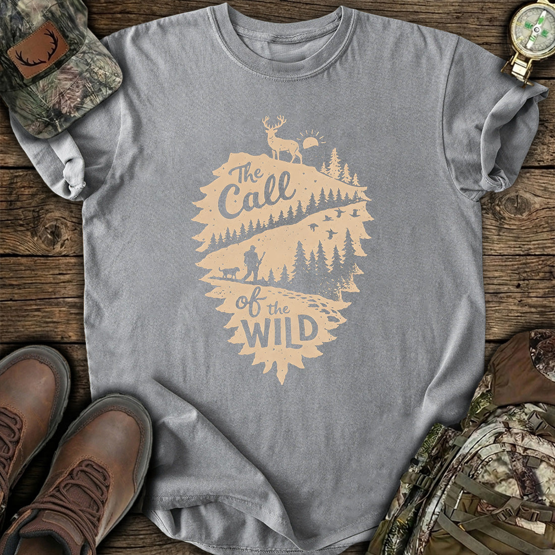 The Call Of The Wild Hunting T-Shirt