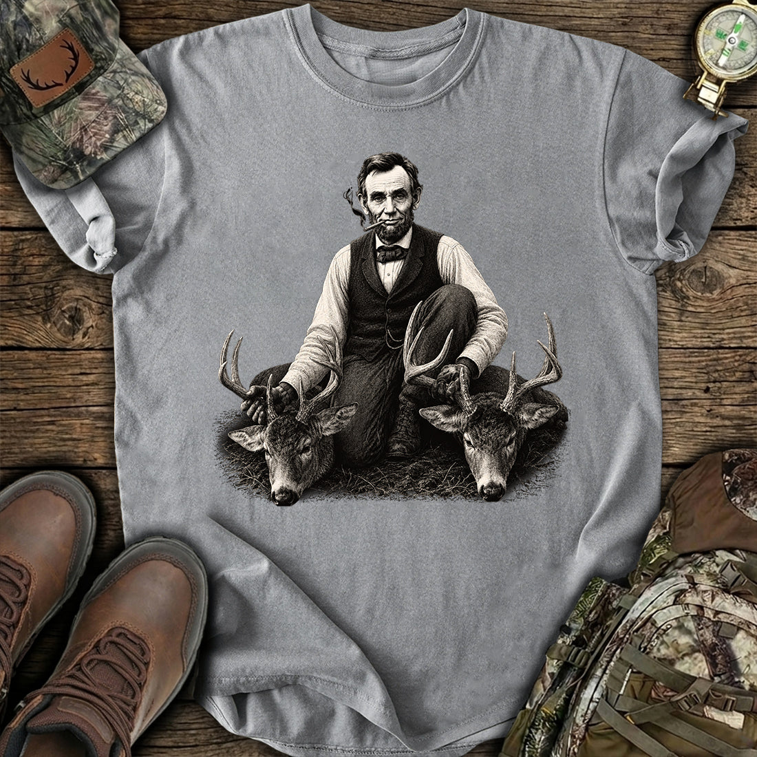 Lincoln Frontier Trophy Hunt T-Shirt