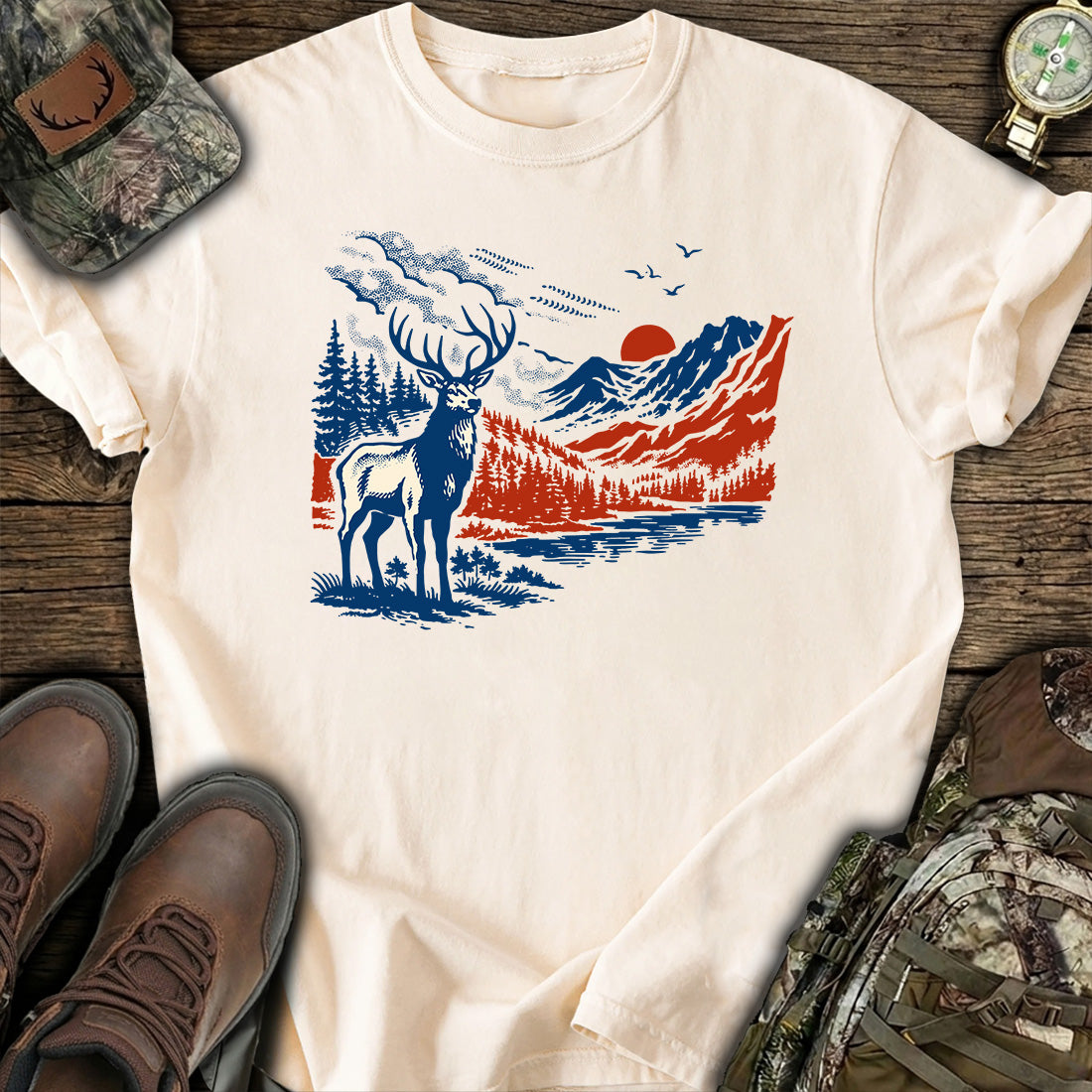 Mountain Deer Wilderness T-Shirt