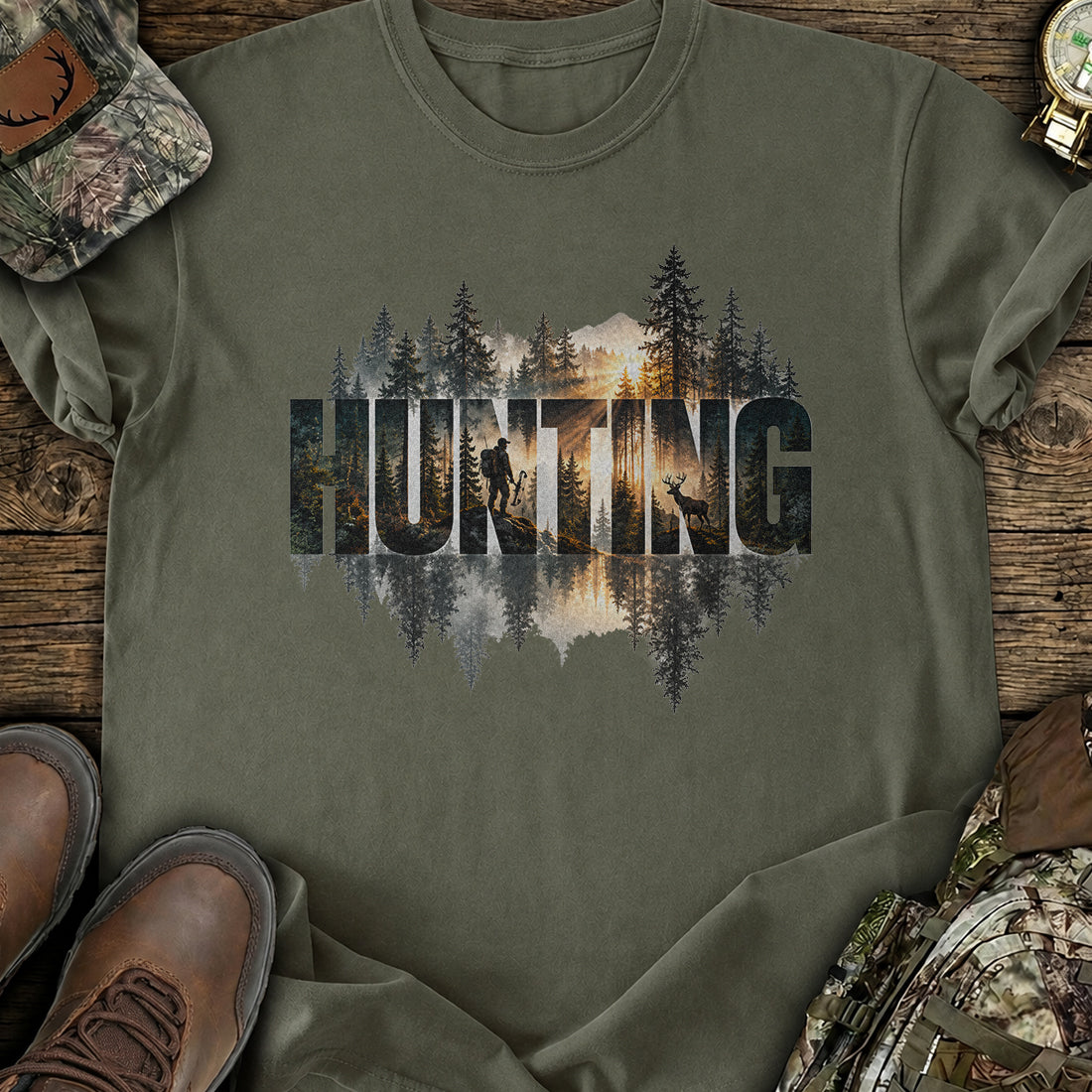 Into The Wild Hunting T-Shirt