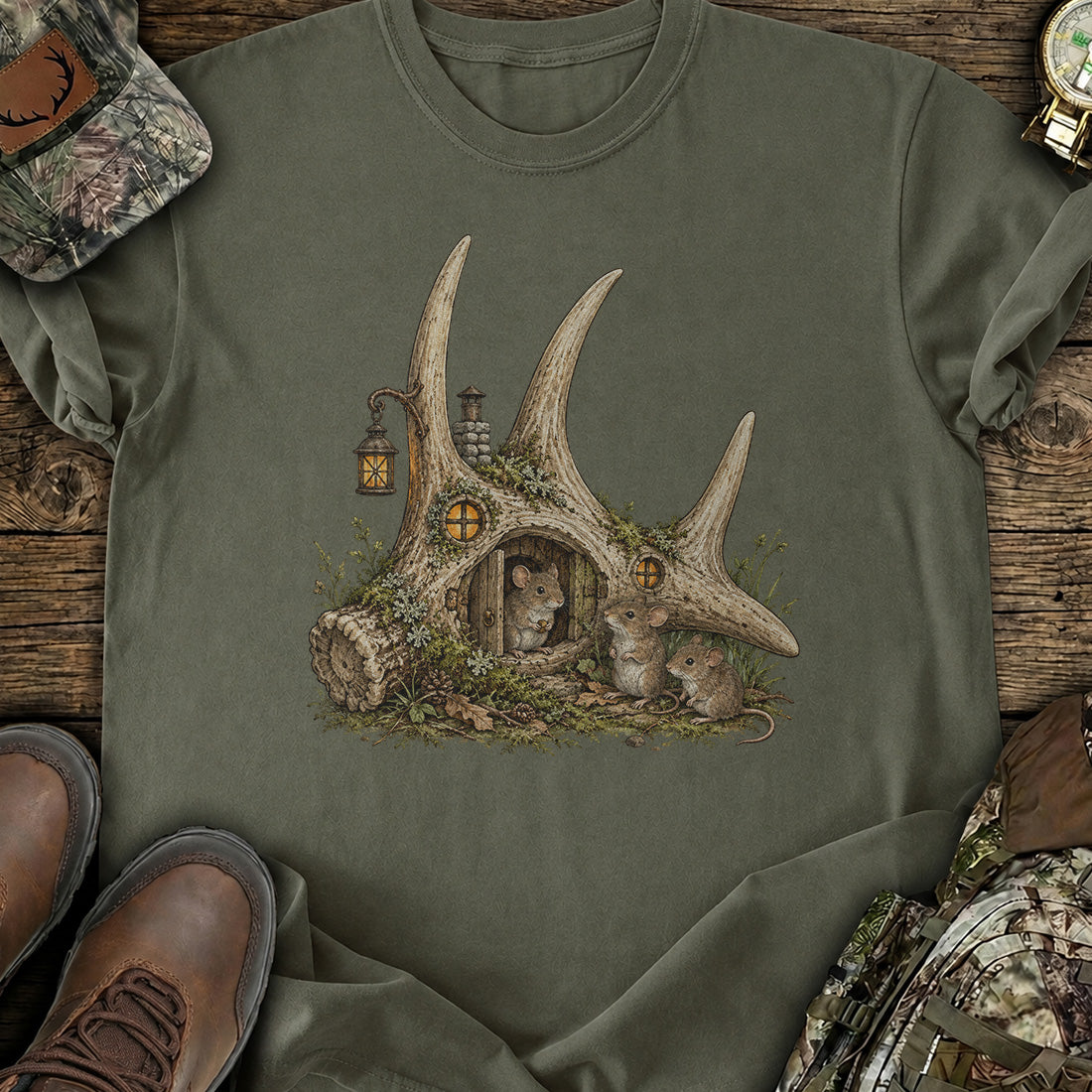 Antler Hollow T-Shirt