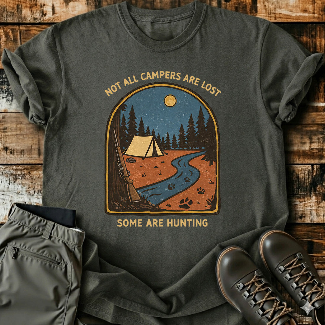 Not All Campers Are Lost T-Shirt