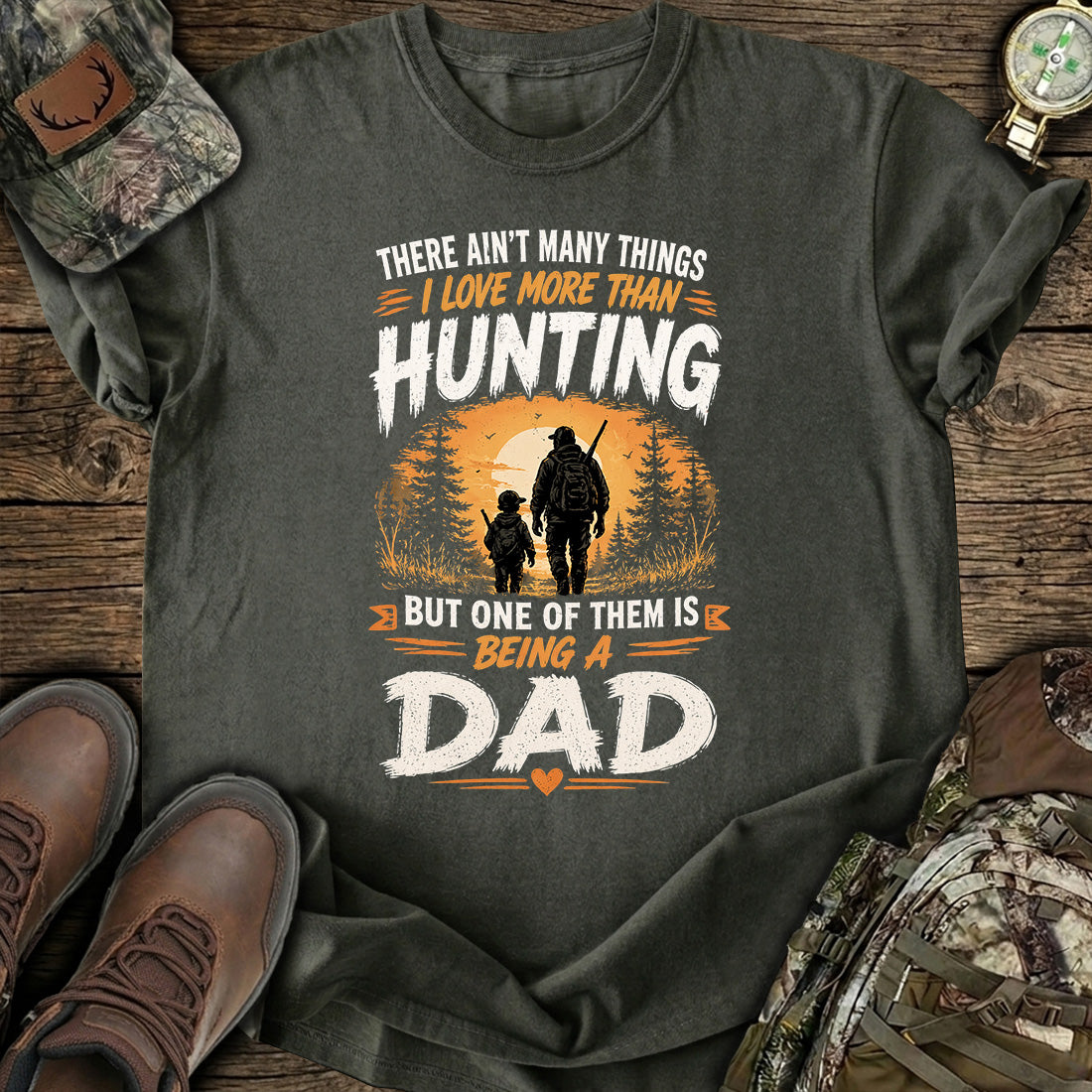 Hunting Dad Love T-Shirt