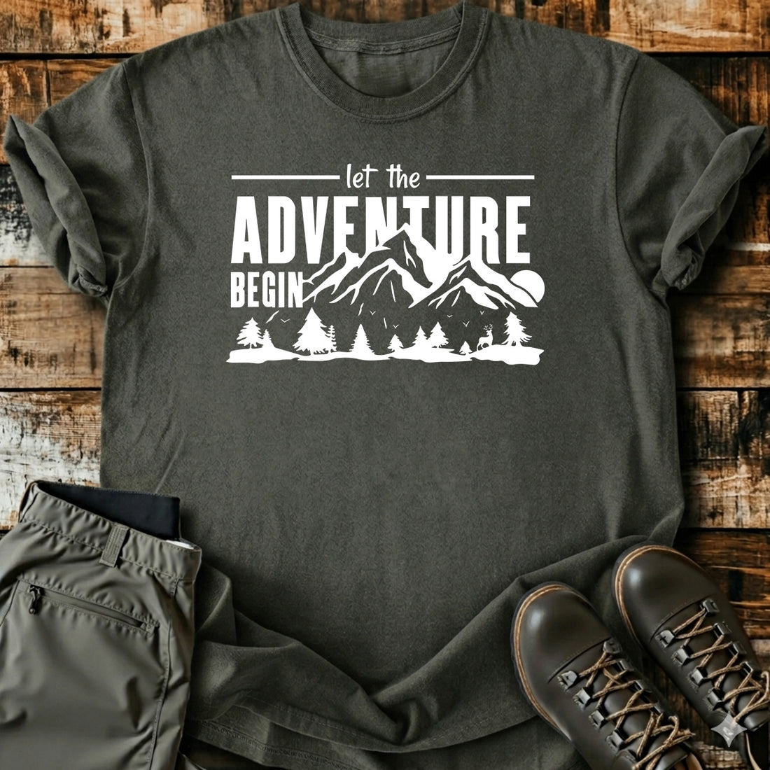 Let The Adventure Begin T-Shirt