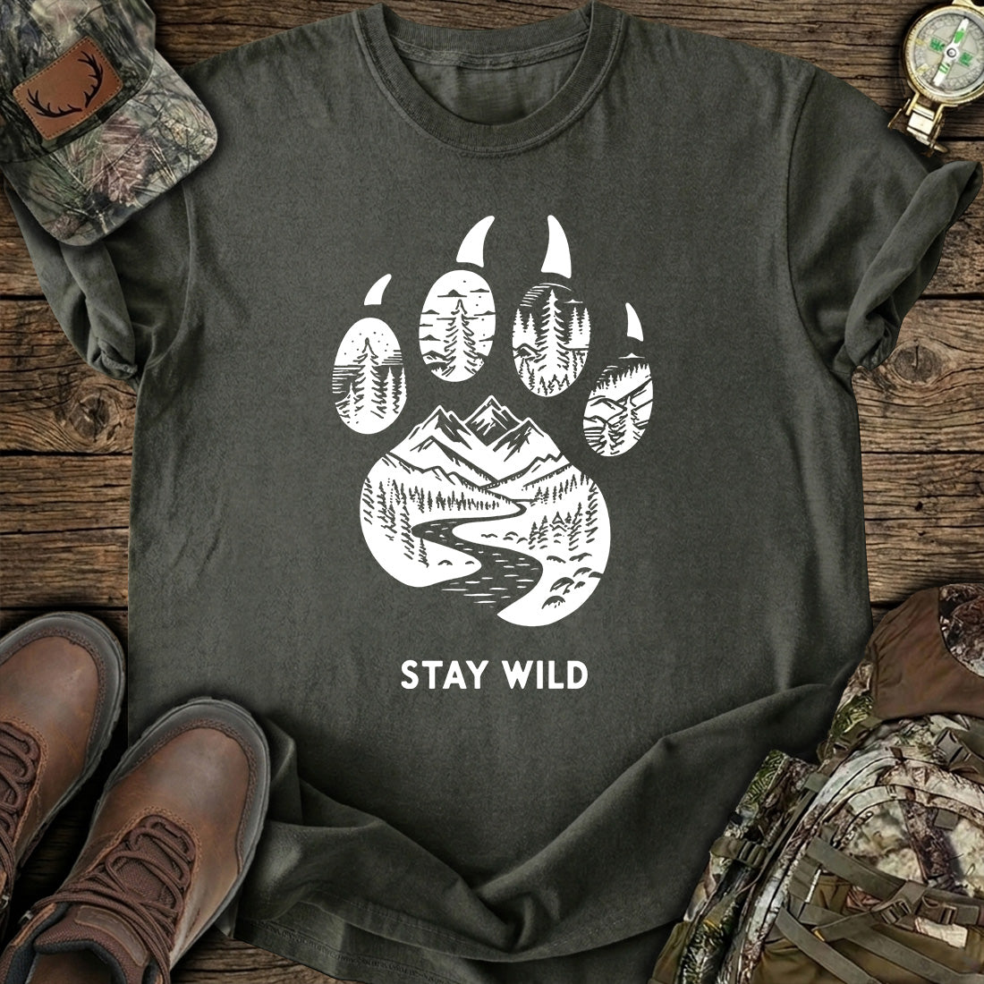 Stay Wild Bear T-Shirt