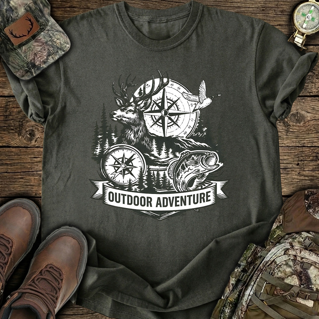 Outdoor Adventure Hunting T-Shirt