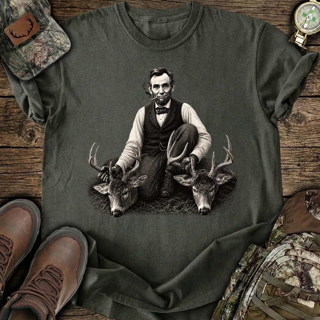 Lincoln Frontier Trophy Hunt T-Shirt