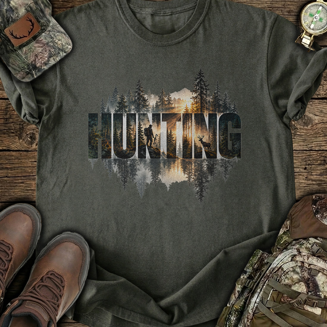 Into The Wild Hunting T-Shirt