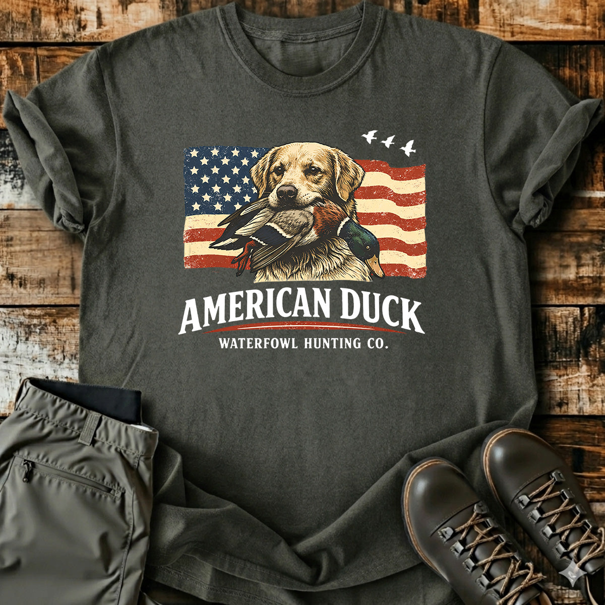 Waterfowl Hunting Dog T-Shirt