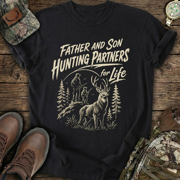 Father Son Hunting Partners T-Shirt