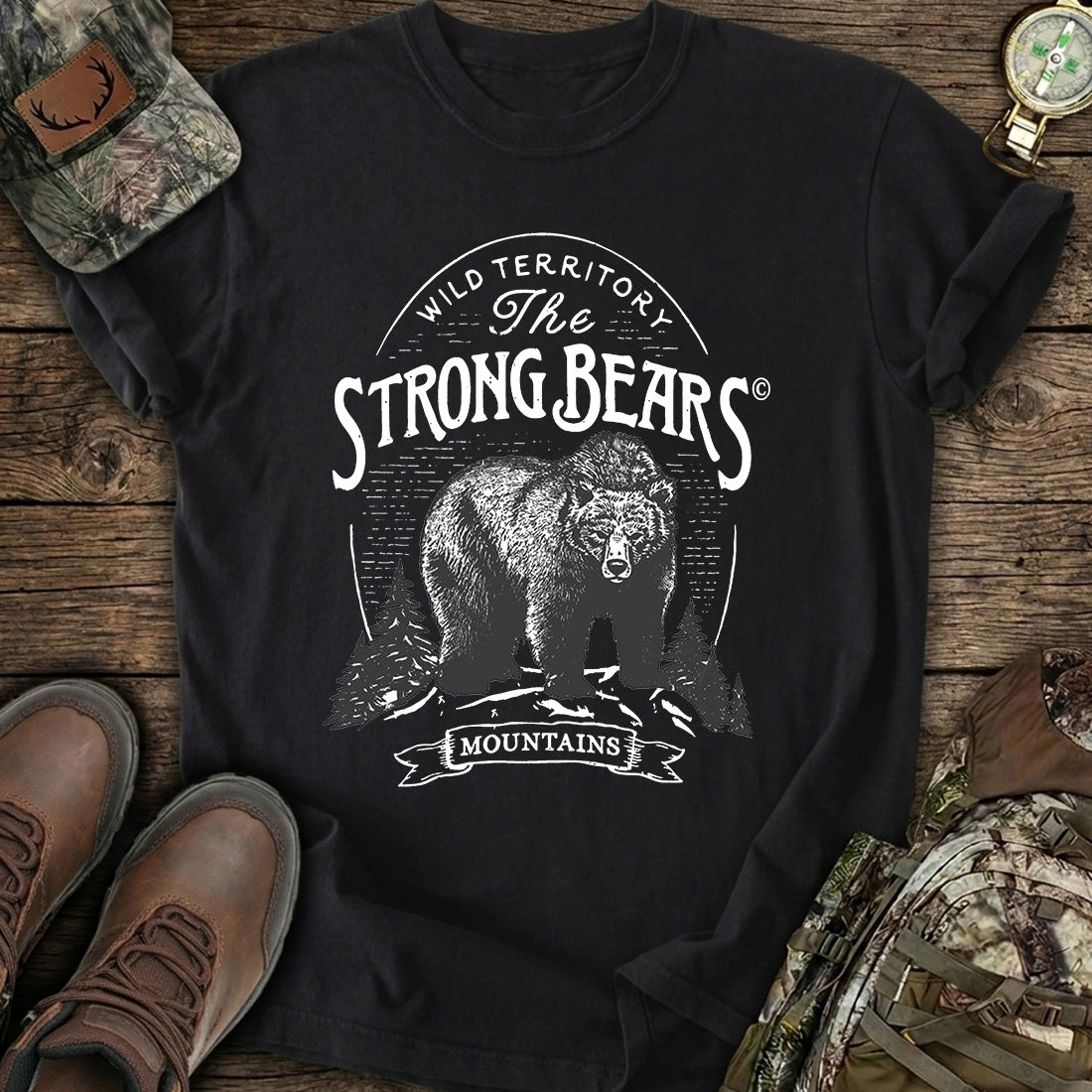 Wildlife Bear Forest T-Shirt