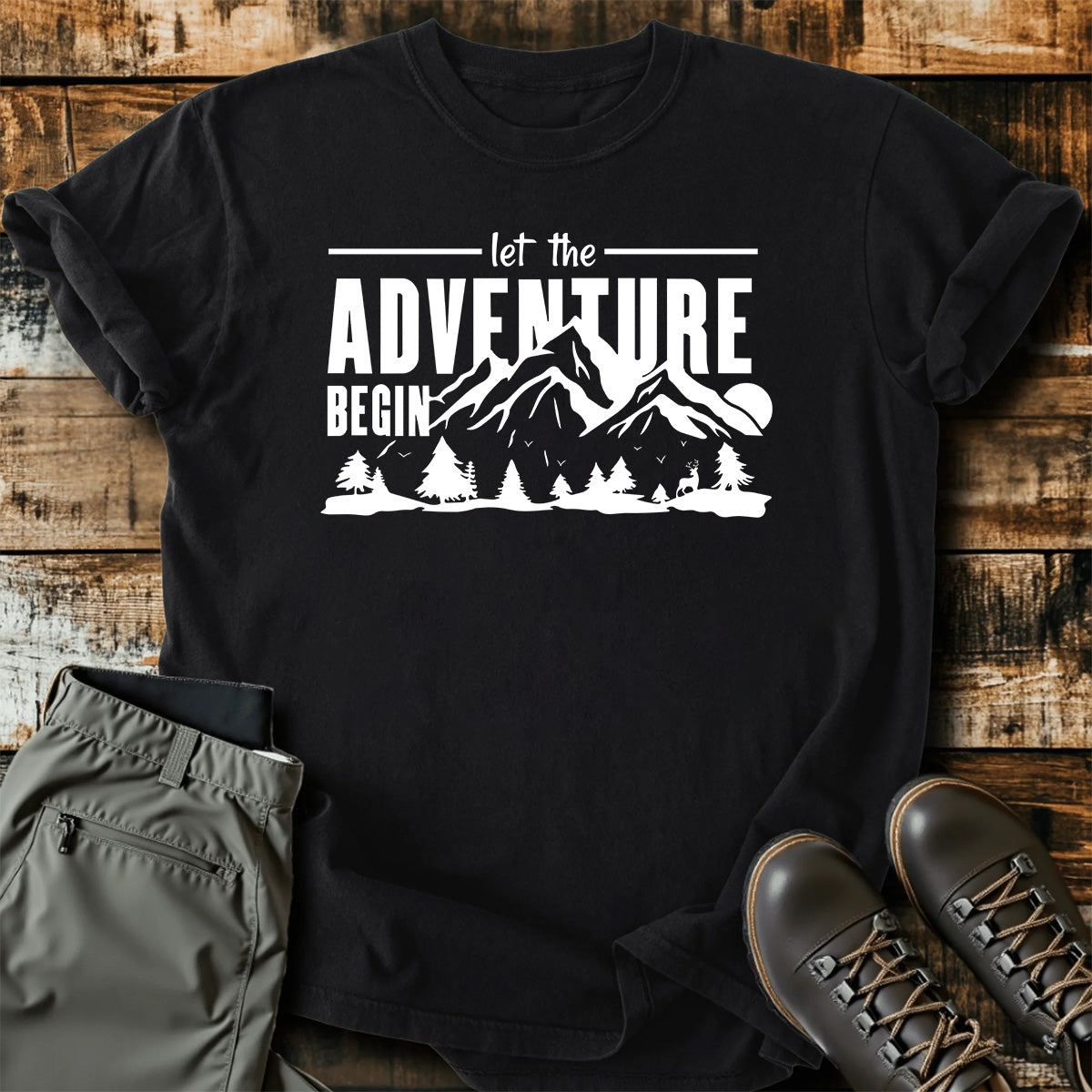 Let The Adventure Begin T-Shirt