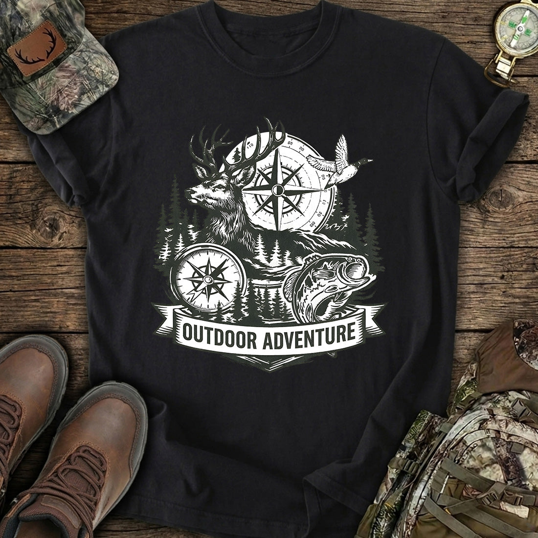 Outdoor Adventure Hunting T-Shirt